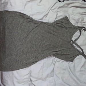 Bodycon gray dress